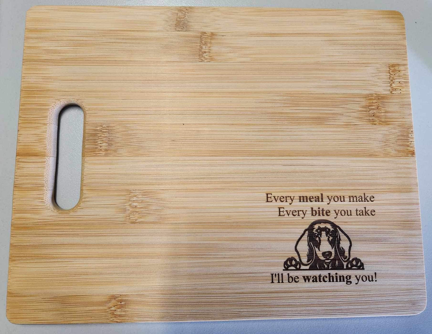 Engraved Chopping Board