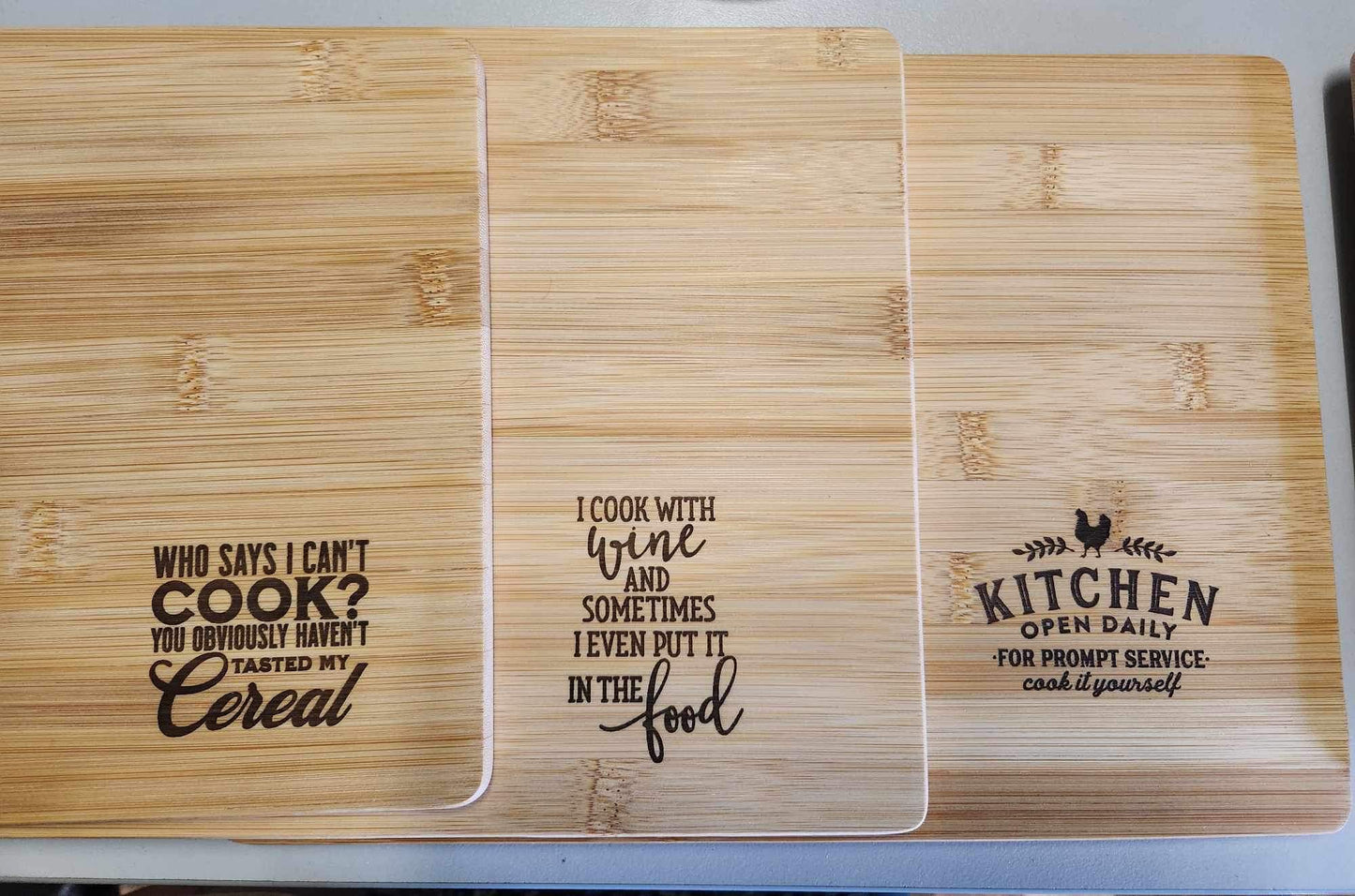 Engraved Chopping Board