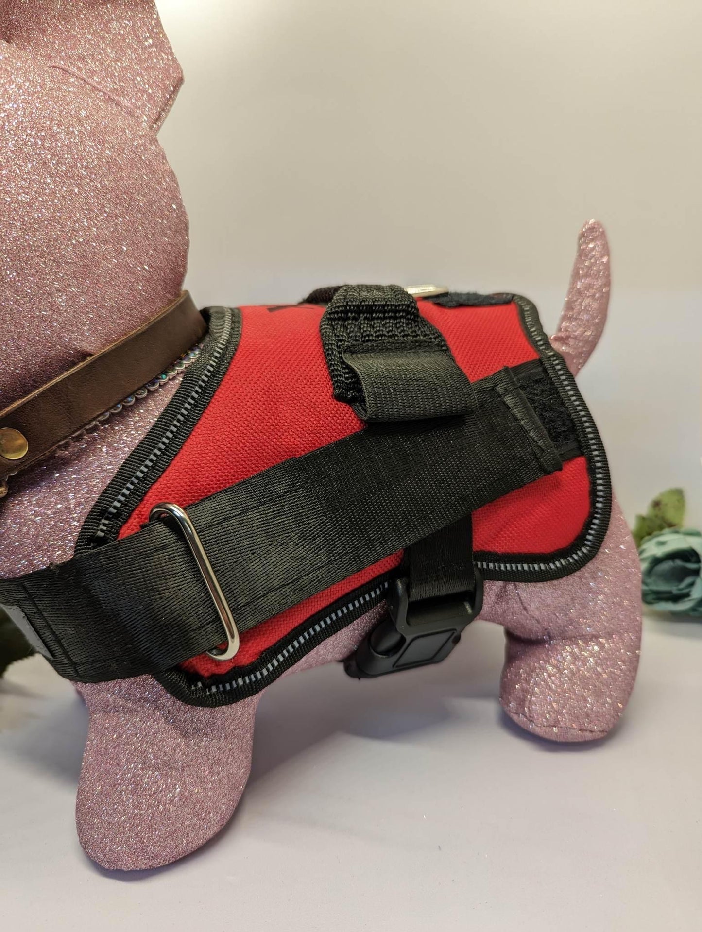 Dog Harness, No Pull Emotional Support Dog Strap, Adjustable Handle, Outdoor Pet Dog Vest