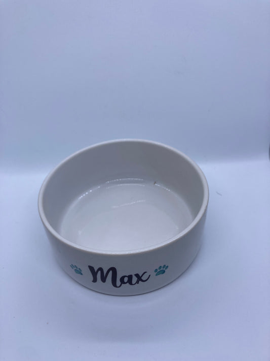 Personalised Dog Bowl Medium