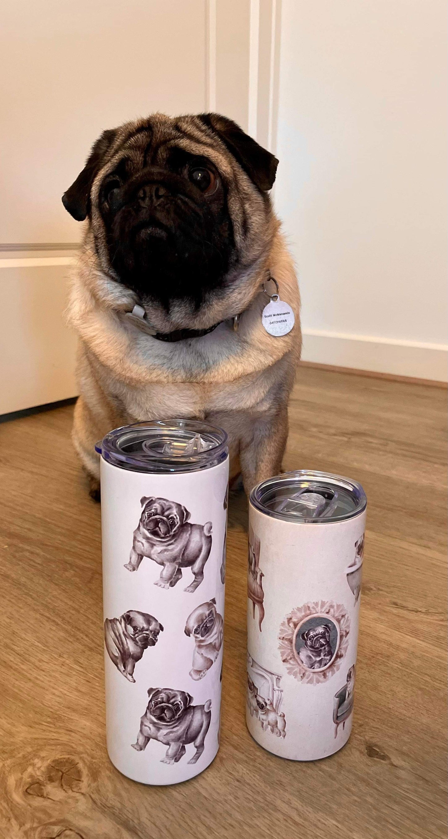 Pug Tumbler