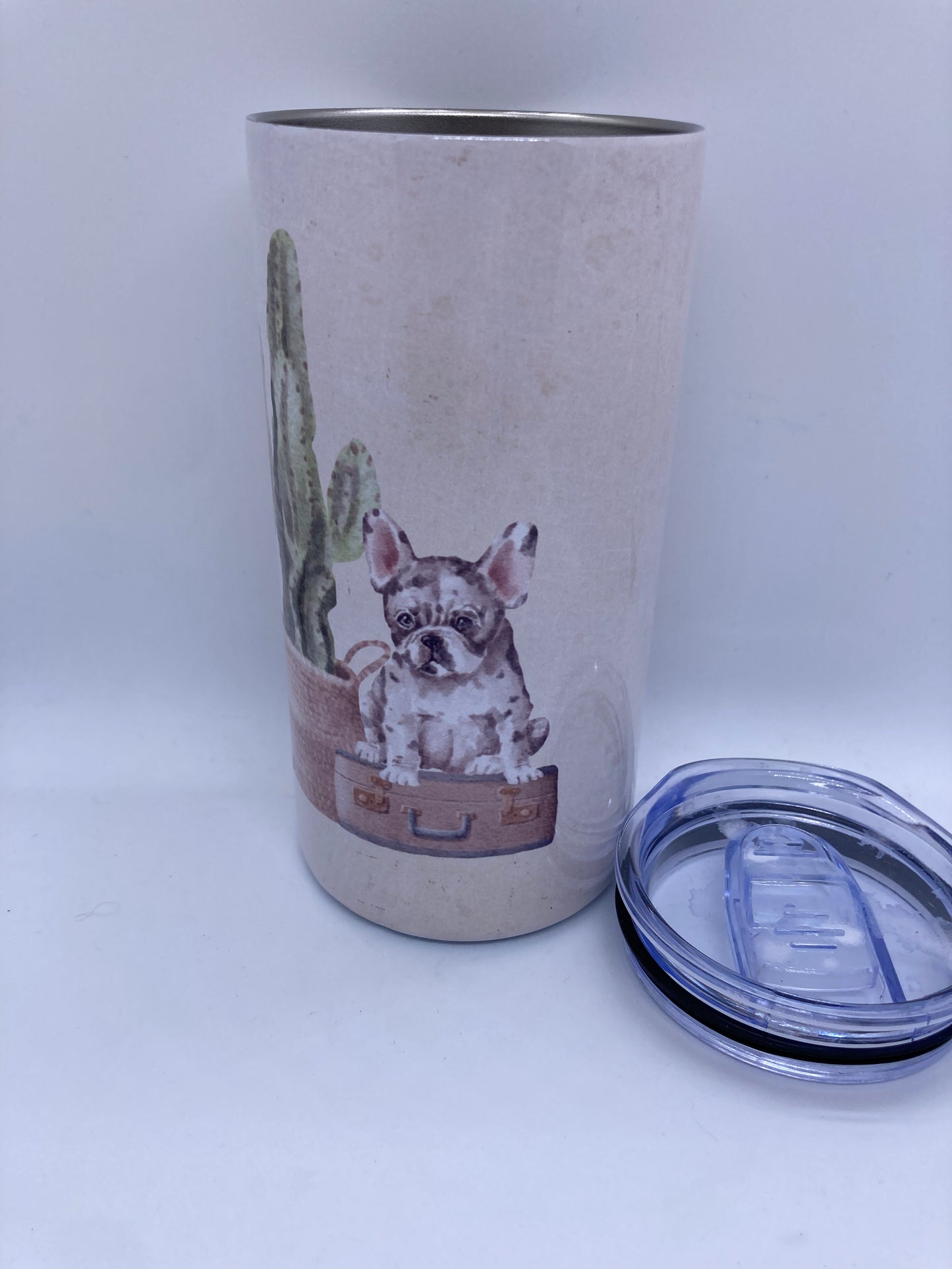 French Bulldog Vintage Tumbler