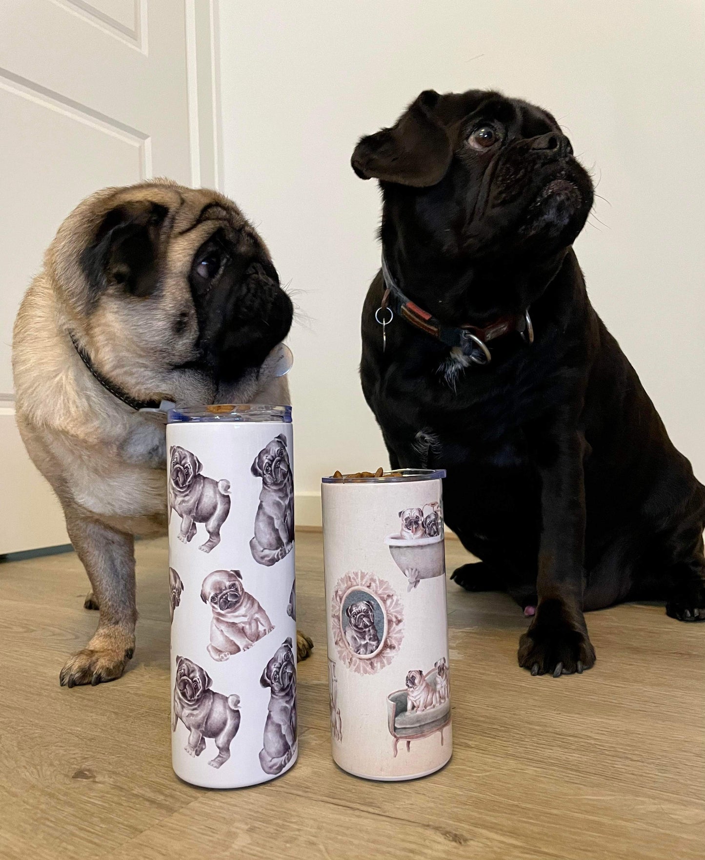 Vintage Pug Tumbler