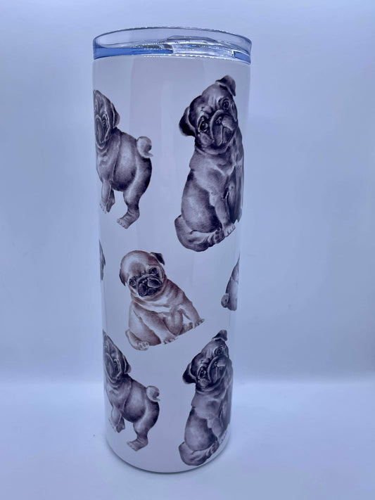 Pug Tumbler