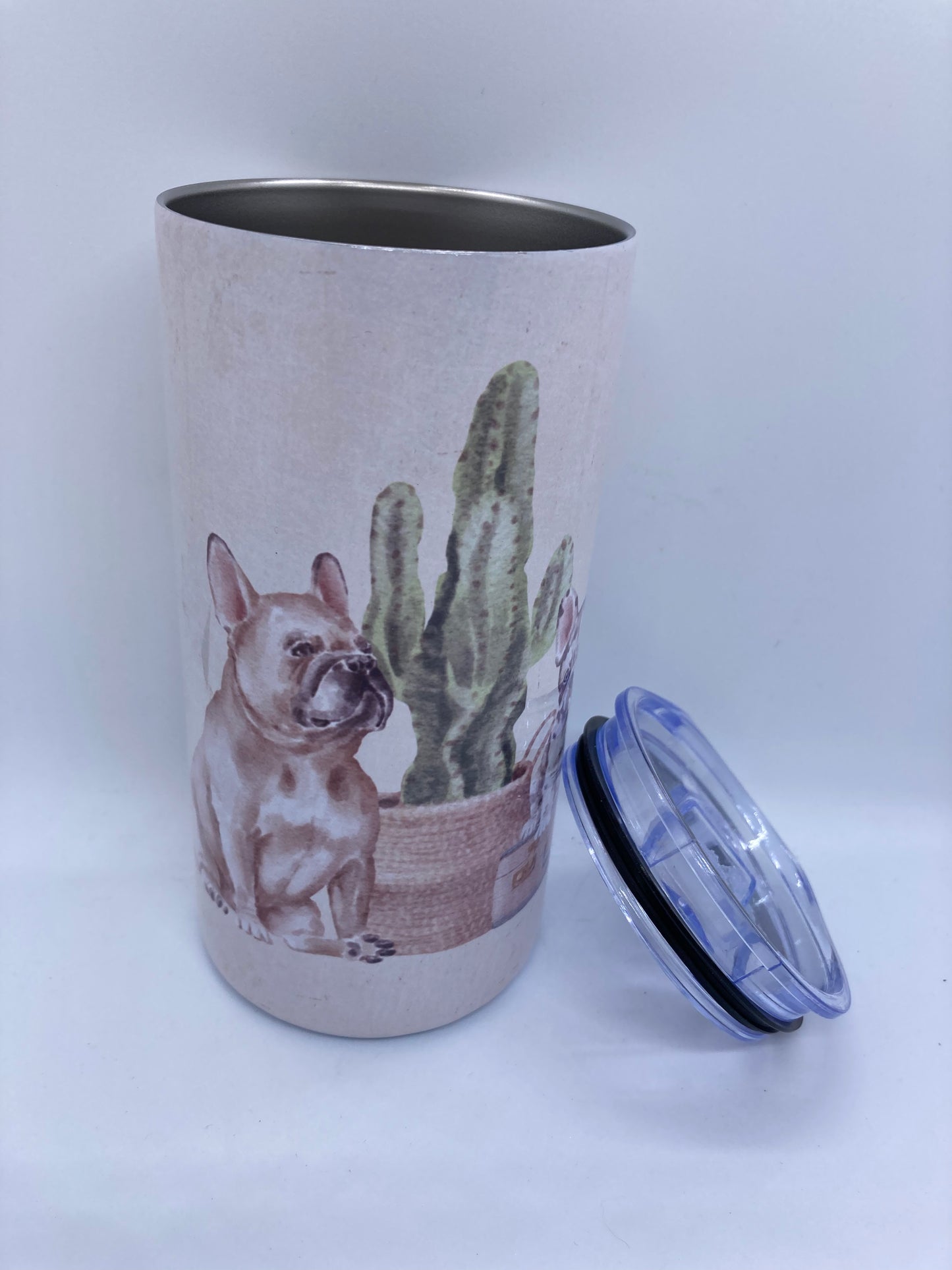 French Bulldog Vintage Tumbler