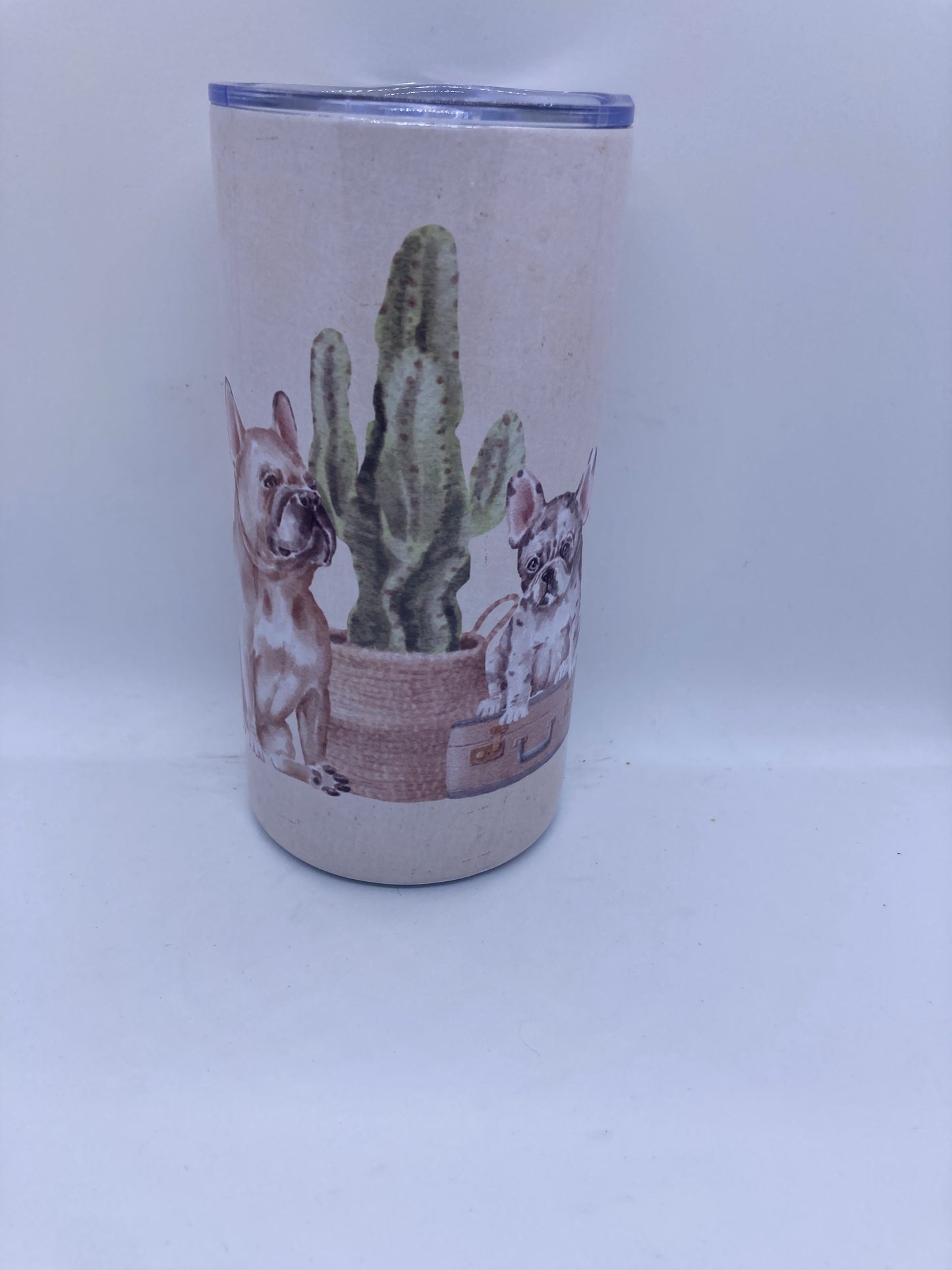 French Bulldog Vintage Tumbler